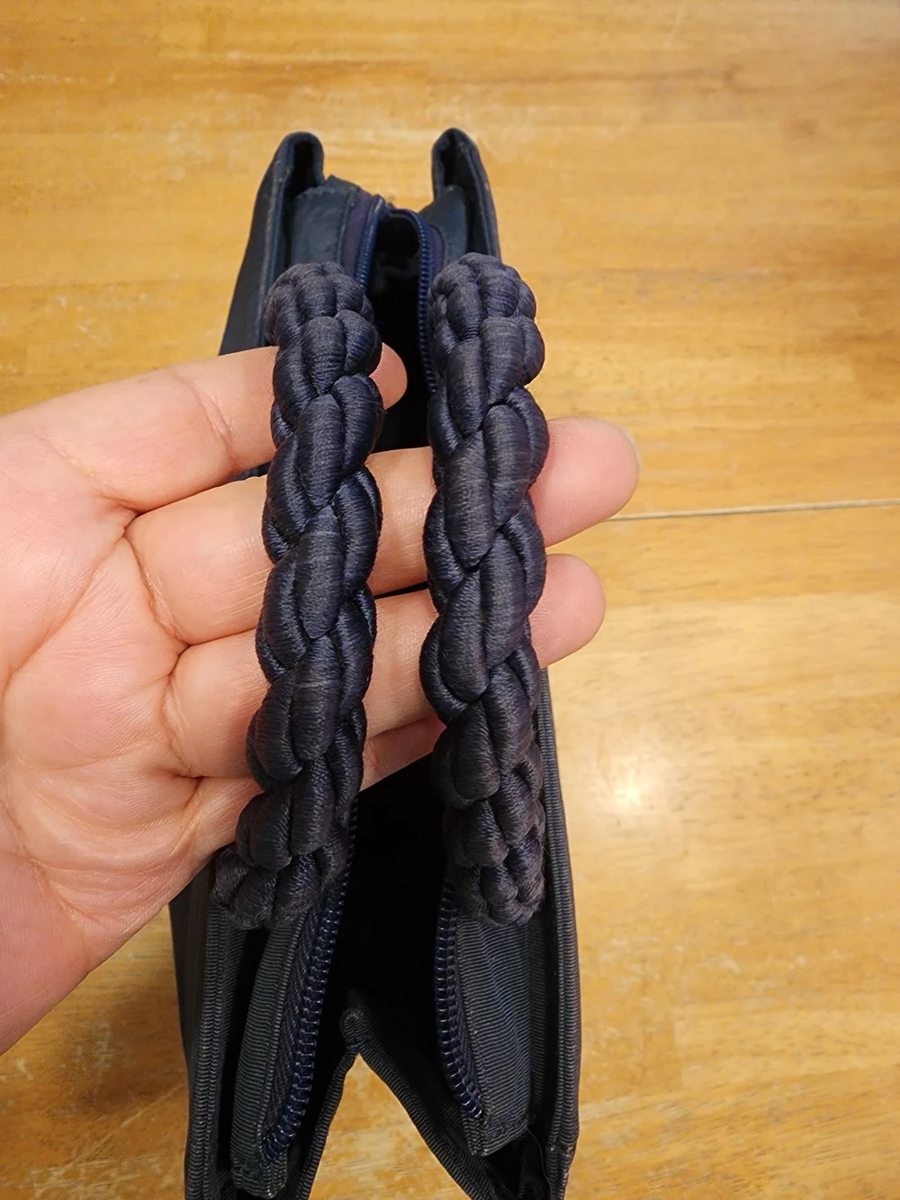 navy blue Anteprima bag made in Italy.